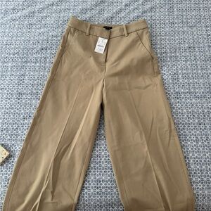 J. Crew Factory Tan Wide Leg Pants